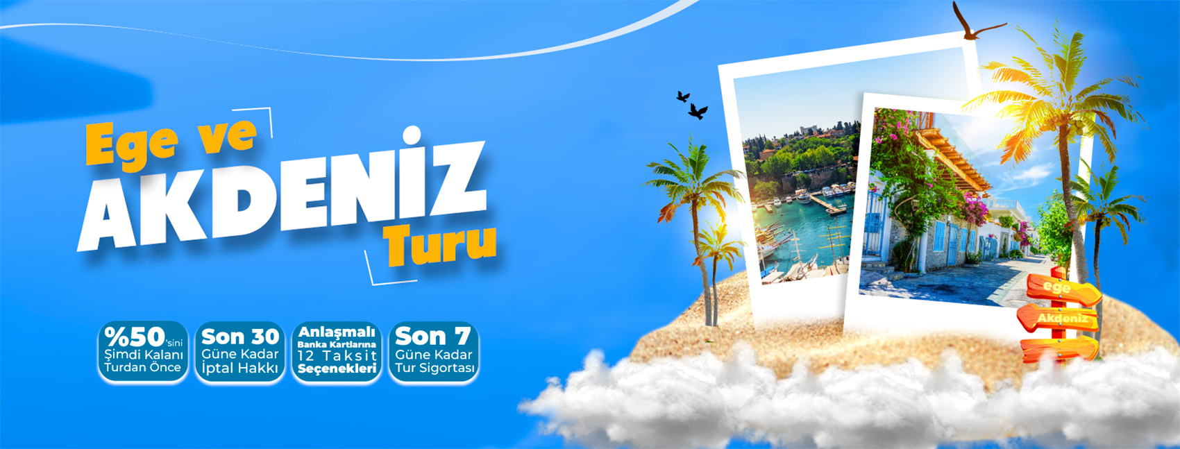 Uçaklı Ege Akdeniz Turu